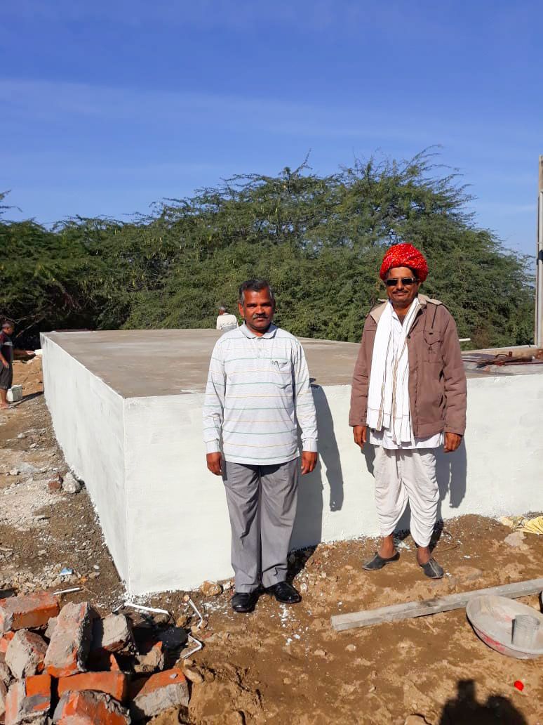 Jawaja Artisans near the RRWH tank